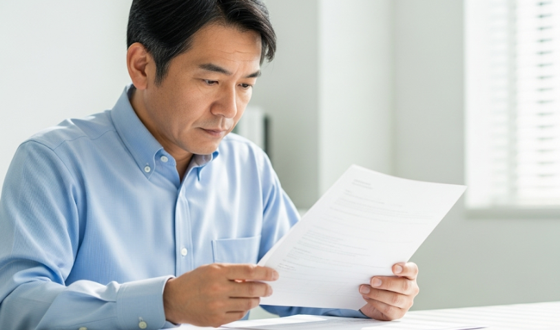 税還付通知書が届いたら内容を確認