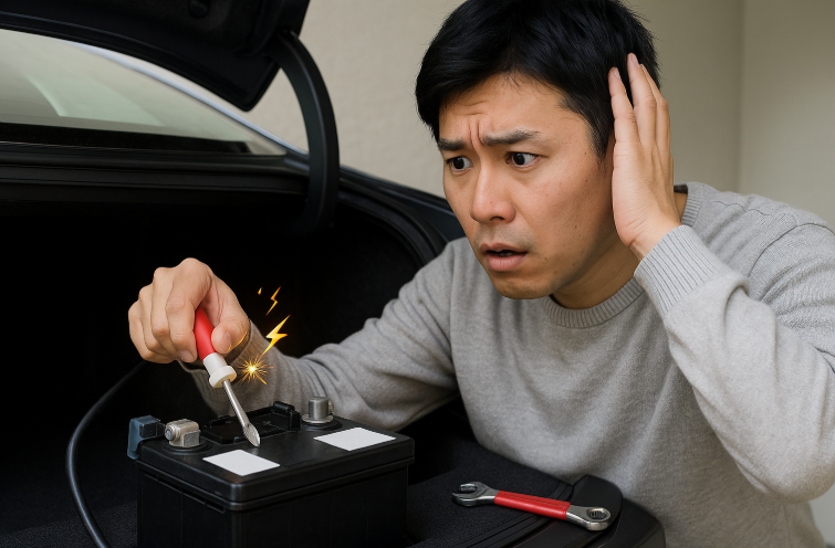 バッテリーを自分で交換するリスク