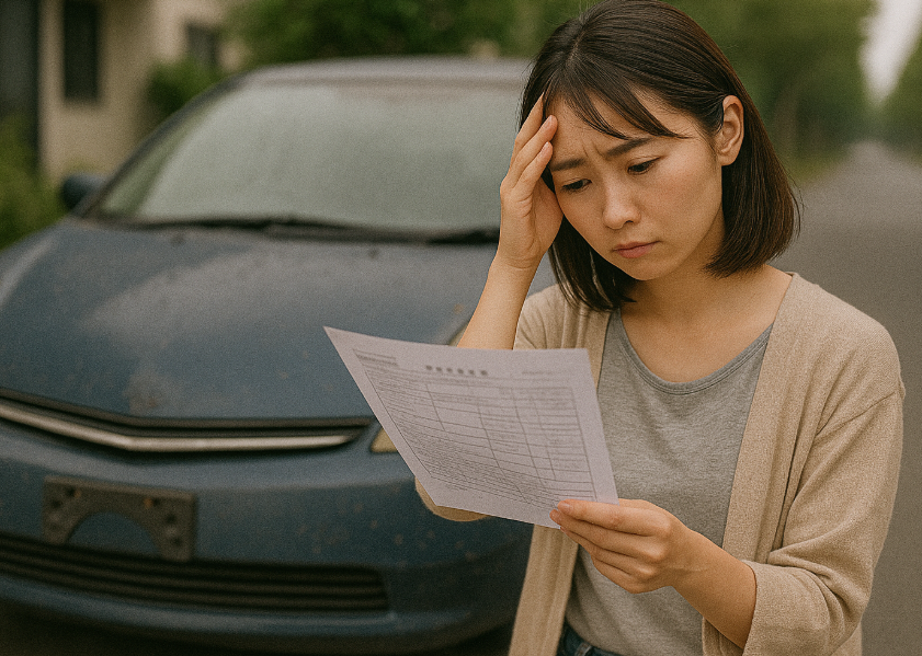 13年経過で車検を通す際の費用負担