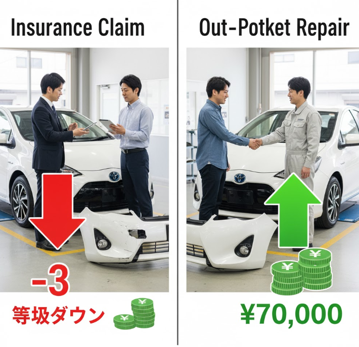 車両保険を使うべきかどうかの基準