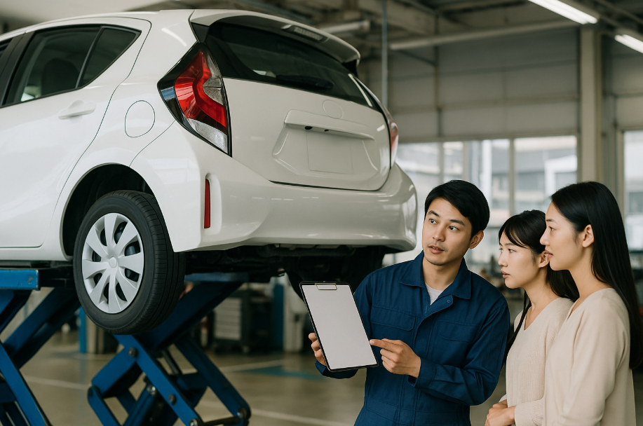 中古の色付きバンパーで費用を抑える