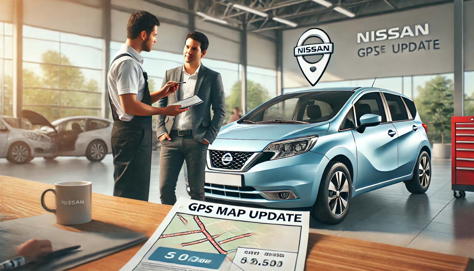 日産ノートe12 純正ナビの更新費用と無料条件を徹底解説