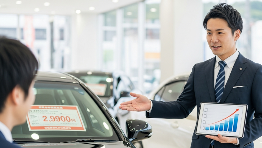 中古車買取は売値の何割？相場と高く売るコツをプロが解説
