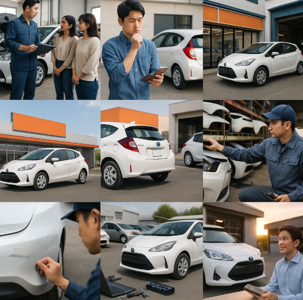 トヨタアクアのバンパー交換はいくら？修理代や安くする裏技